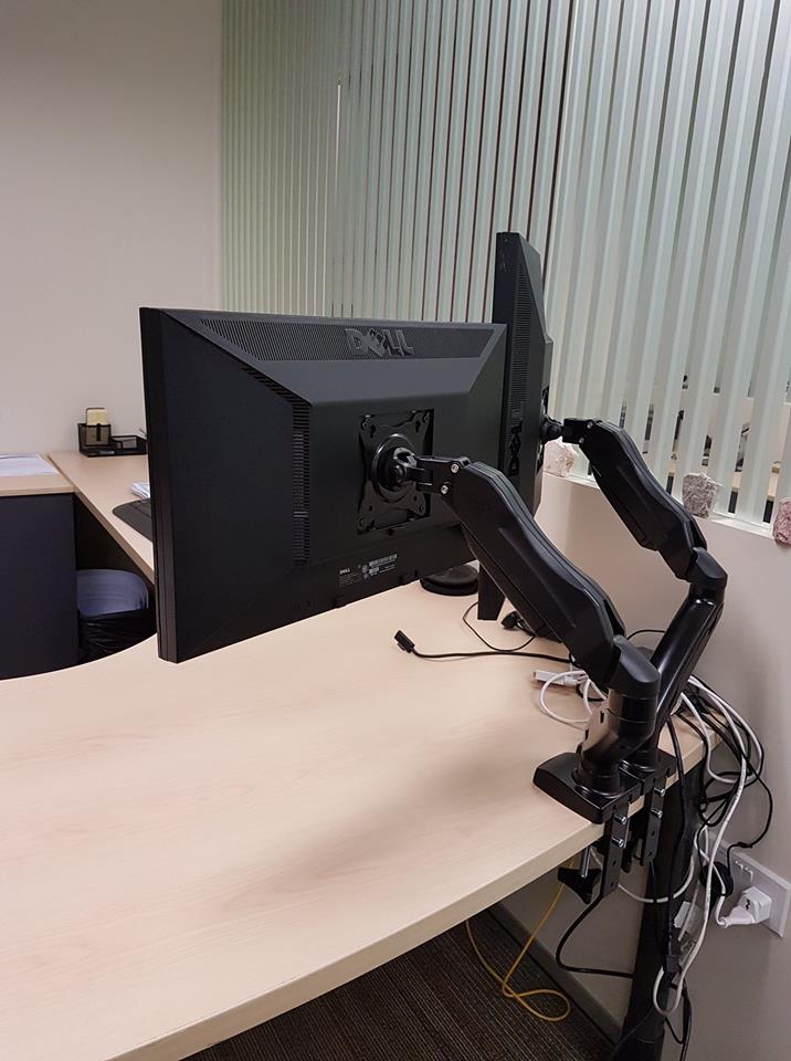 How can you get your desktop mounted for best effectiveness?