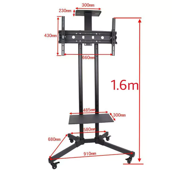 TV Stand With Wheels (1.6m)