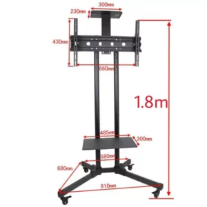 TV Stand with Wheels (1.8m)