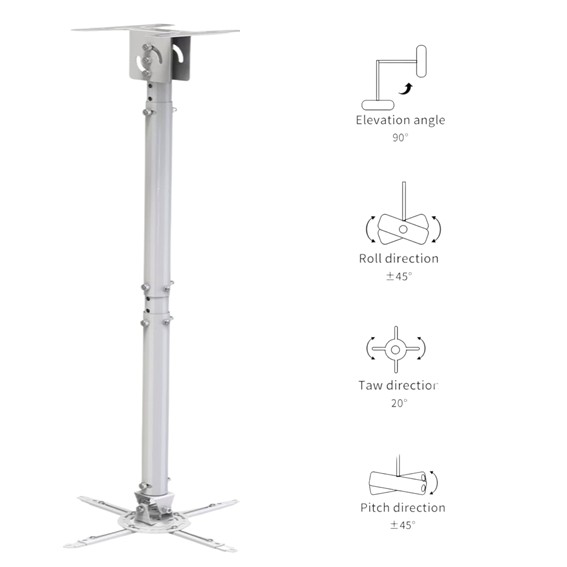 projector ceiling mount T818-4