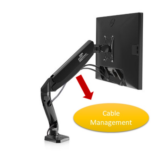 desktop monitor mount ds90 product.cable management