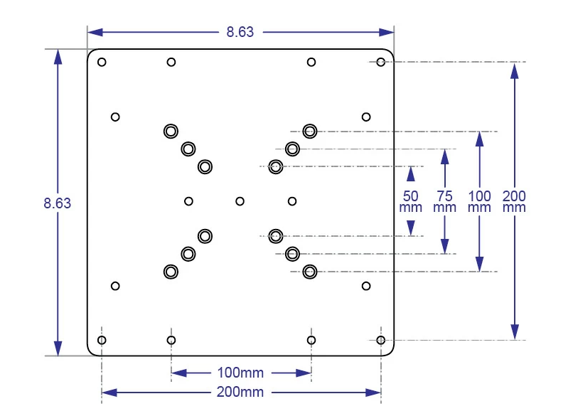 TV Bracket Singapore: VESA Patterns