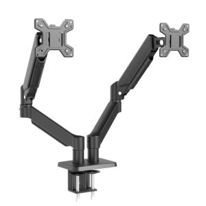 DM252D Dual Desktop Gas Struct Spring Monitor Mount