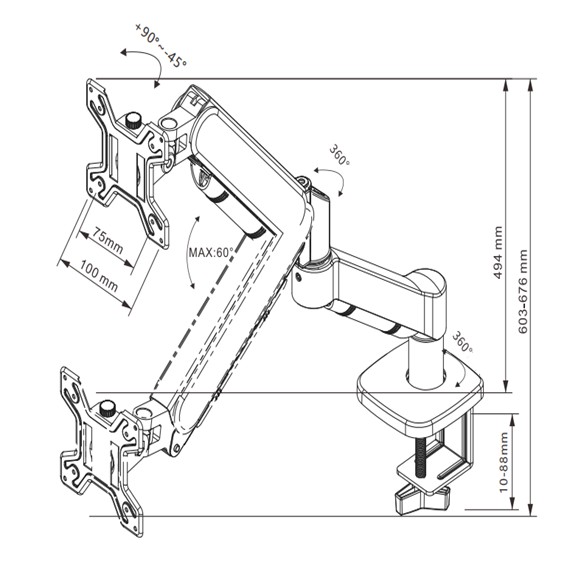 M252 gas struct spring desktop monitor spec singapore